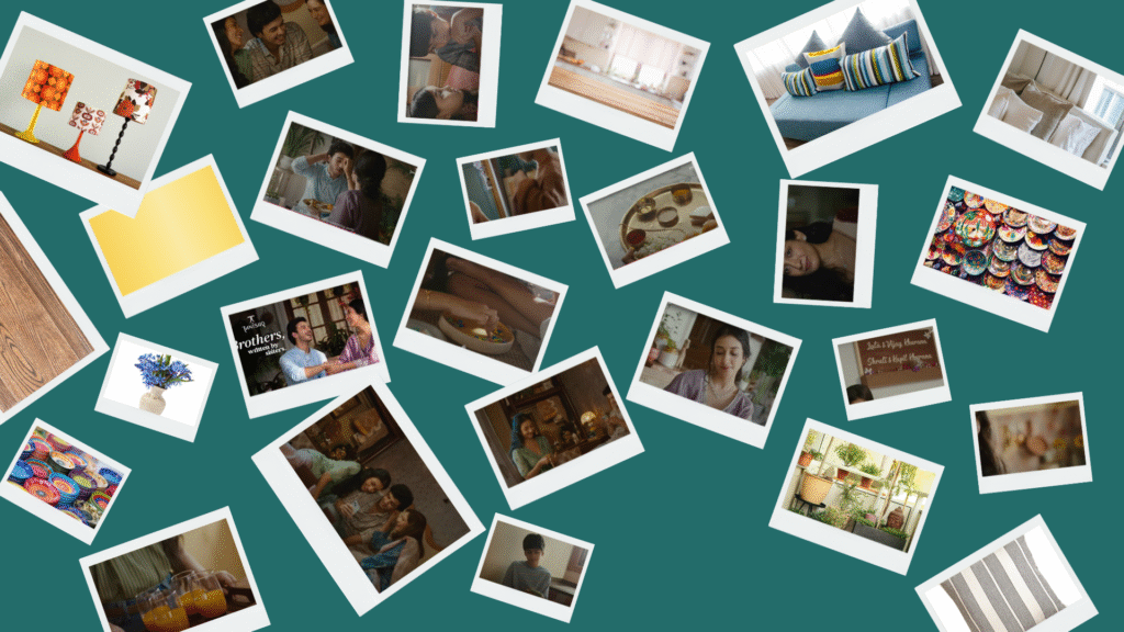 Capturing an intimate and joyful moment of togetherness from Tanishq’s Raksha Bandhan campaign.