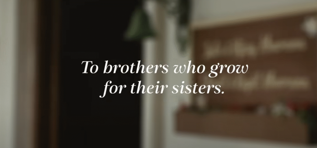 symbolising shared family chores and breaking gender stereotypes in Tanishq’s Raksha Bandhan campaign.