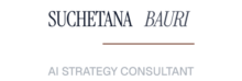 Suchetana Bauri wordmark logo with the tagline AI Strategy Consultant.