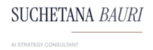 Suchetana Bauri logo with AI strategy consultant tagline.